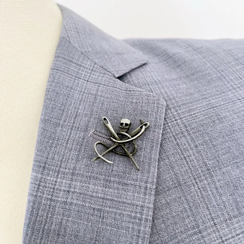New John Varvatos Light Blue Suit 42L/35L